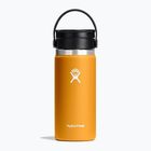 Пляшка термічна Hydro Flask Wide Flex Sip 470 мл fossil