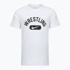 Футболка чоловіча Nike Wrestling Disc DFC white/black