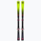 Лижі гірські Völkl RACETIGER SL MASTER + XComp 16 GW Master чорно-жовті 121021