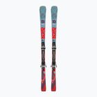 Гірські лижі Völkl Deacon 72 + RMotion3 12 GW світло-блакитні/фло-червоні/перламутрово-червоні
