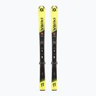 Лижі гірські дитячі + кріплення Völkl Racetiger Jr Yellow+7.0 VMotion Jr 130-160 cm