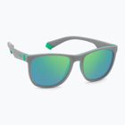 Окуляри сонцезахисні дитячі Polaroid PLD 8049/S grey green/greygreen mirror polarized