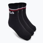 Шкарпетки Fila Unisex Quarter 3 Pack black