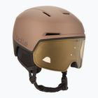 Шолом гірськолижний Bollé X-Fusion tungsten black matte/photochromic gold