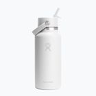 Термопляшка Hydro Flask Wide Flex Straw 946 мл white
