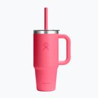 Кружка Hydro Flask Travel Tumbler Clear Lid 710 ml popstar pink