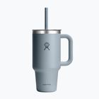 Термокружка Hydro Flask Travel Tumbler Clear LID 945 мл shale grey