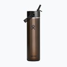 Термопляшка Hydro Flask Lightweight Wide Flex Straw 710 мл obsidian