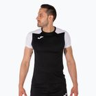 Чоловіча бігова футболка Joma Record II чорно-біла