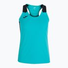 Футболка для бігу жіноча Joma Record II Tank Top turquoise/black