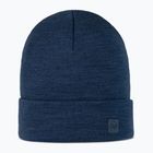 Шапка зимова BUFF Heavyweight Merino Wool solid night blue