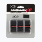Обмотки для ракеток для паделу Bullpadel GB-1201 Comfort Absorbent 3 pcs. black