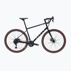 Гравійний велосипед Marin Four Corners 1 Sword 650B глянцевий чорний / сріблястий / синій