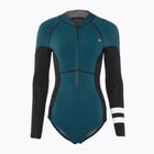 Жіночий гідрокостюм Hurley Advant Texture 2/2 мм Springsuit чорний/блакитний