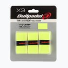 Обмотки для ракеток для паделу Bullpadel GB-1705 Senso Absorbent 3 pcs. fluor yellow