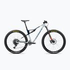 Гірський велосипед Orbea Oiz M20 2023 halo silver / blue carbon view