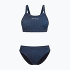 Жіночий роздільний купальник Orca Core Bikini з глибоким синім принтом