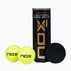 М'ячі для паделю NOX Nerbo Speed 3B 3 pack yellow
