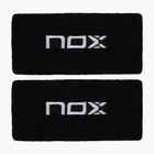 Напульсники NOX Wristband with Logo 2 szt. black/white