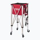 Кошик для м'ячів Nox Foldable Balls Basket With Wheels Red