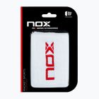 Напульсники NOX Wristband with Logo 2 szt. white/red