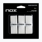 Обмотки для паделя NOX Pro Perforated Overgrip 3 pcs. white