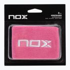 Напульсники NOX Wristband with Logo 2 szt. pink/white