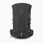 Рюкзак туристичний чоловічий Osprey Talon Velocity 20 л dark charcoal/tumbleweed yellow