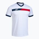 Футболка тенісна чоловіча Joma Court white/red