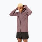 Куртка для бігу чоловіча NNormal Active Warm albergini/purple