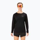 Лонгслів для бігу жіночий NNormal Merino black