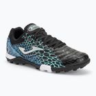 Кросівки футбольні чоловічі Joma Maxima TF black/turquoise