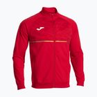 Кофта для бігу чоловіча Joma Record III Full Zip red