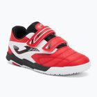 Кросівки футбольні дитячі Joma Cancha Jr IN red/white
