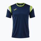 Футболка тенісна чоловіча Joma Terra dark navy/lime
