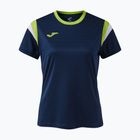Футболка тенісна жіноча Joma Terra dark navy/lime