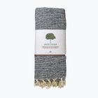 Плед для йоги JadeYoga Recycled Cotton Hand Loomed Yoga midnight blue