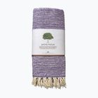 Плед для йоги JadeYoga Recycled Cotton Hand Loomed Yoga purple