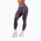Легінси для тренувань жіночі NEBBIA Flow Seamless Push-Up dark grey