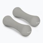 Гантелі GymBeam Neoprene Dumbbells 2 x 1 kg light grey
