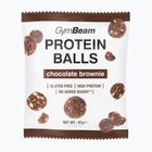 Кульки протеїновий GymBeam Protein Balls 45 g chocolate brownie