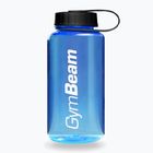 Пляшка GymBeam Blue 1000 ml clear