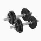 Набір регульованих гантель Tunturi Dumbbellset 2x10 кг black