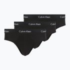 Труси чоловічі Calvin Klein 0000U2661G Hip Brief 3 пари black body