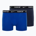 Боксери чоловічі Nike Everyday Cotton Stretch Trunk 2Pk IEV obsidian/game royal