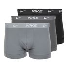 Труси чоловічі Nike Everyday Cotton Stretch Trunk 3 пари black/iron gry/cool grey high shine textured wb