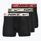 Труси чоловічі Nike Dri-Fit Essential Micro Boxer Brief 3 пари blk washed coral/olive aura/abrtract blue edge wb