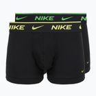 Боксерки чоловічі Nike Essential Cotton Stretch 2 pairs black pepper