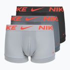 Боксерки чоловічі Nike Dri-Fit Essential Micro Trunk 3 pairs grey