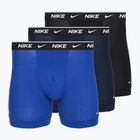 Боксерки чоловічі Nike Cotton Stretch Boxer Brief black/blue/navy